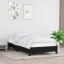 Cadre de lit sans matelas en tissu vidaXL - 80x200 cm Noir