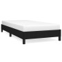 Cadre de lit sans matelas en tissu vidaXL - 80x200 cm Noir