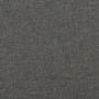 vidaXL Dark Grey Fabric Bed Frame without Mattress - 90x200 cm