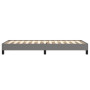 vidaXL Dark Grey Fabric Bed Frame without Mattress - 90x200 cm