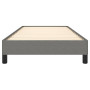 vidaXL Dark Grey Fabric Bed Frame without Mattress - 90x200 cm