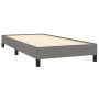 Cadre de lit sans matelas en tissu vidaXL - 90x200 cm Gris foncé