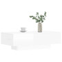 vidaXL High Gloss White Engineered Wood Coffee Table - 100x49.5x31 cm