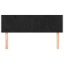 vidaXL Têtes de lit Velours Noir 72x5x78/88 cm - Ensemble de 2 | Élégance et Confort pour Votre Chambre