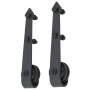 Kit quincaillerie porte coulissante SKIEN 200 cm noir - vidaXL | Élégance et fonctionnalité