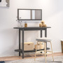 Table console en Bois massif de pin vidaXL - 110x40x80 cm Gris