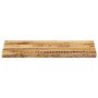 vidaXL Rustic Mango Wood Table Top 100x40x3.8 cm - Raw Mango Wood