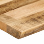 vidaXL Rustic Mango Wood Table Top 100x40x3.8 cm - Raw Mango Wood