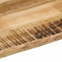 vidaXL Rustic Mango Wood Table Top 100x40x3.8 cm - Raw Mango Wood
