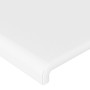 vidaXL 2-piece headboard set White Faux Leather - 72x5x78/88 cm