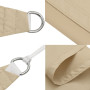 Parasol en tissu oxford carré beige vidaXL - Protection et style pour votre extérieur!