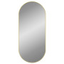 Miroir mural Doré Ovale vidaXL -100x45 cm : Élégance et style pour votre intérieur