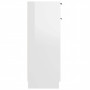 Méga Stockage : Armoire de Salle de Bain Blanc Brillant 32x34x90 cm - vidaXL