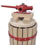 Presse à fruits et à vin vidaXL - 6 L : Extracteur de jus et de saveurs délicieuses