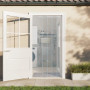 vidaXL Rideau en Bande PVC - Rouleau 2mm x 200mm, 25m | Isolation & Protection Efficaces