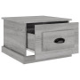 Table basse Sonoma gris: Bois d'ingénierie vidaXL - 50x50x35 cm - Élégance et modernité à petit prix !