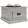Table basse Sonoma gris: Bois d'ingénierie vidaXL - 50x50x35 cm - Élégance et modernité à petit prix !