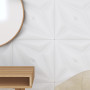 Décorez Votre Intérieur - Panneaux Muraux XPS Star Blanc vidaXL | Lot de 24, 6 m²