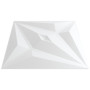 vidaXL 24-piece XPS Star White Wall Panels 50 x 50 cm 6 m²