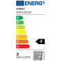 Appliques murales LED extérieur 3W noir - Lot de 2, design carré vidaXL