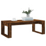 Élégante Table Basse VidaXL en Chêne Fumé – 102x50x35 cm | Bois d'Ingénierie Haute Qualité"