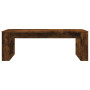 Élégante Table Basse VidaXL en Chêne Fumé – 102x50x35 cm | Bois d'Ingénierie Haute Qualité"