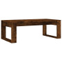 Élégante Table Basse VidaXL en Chêne Fumé – 102x50x35 cm | Bois d'Ingénierie Haute Qualité"