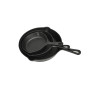 Lot de 3 poêles en fonte : cuisinez comme un chef !