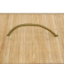 vidaXL Bamboo Laundry Basket with 2 Sections - 100 L