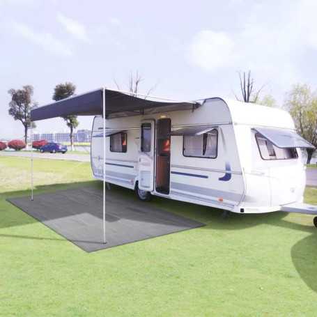 vidaXL Light Gray 250x550 cm Tent Carpet
