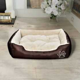 Lit pour Chiens XL avec Coussin Rembourré - Confort et Élégance | vidaXL