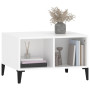 Table basse Blanc Bois d'ingénierie vidaXL - Élégance et modernité à petit prix!