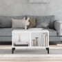 Table basse Blanc Bois d'ingénierie vidaXL - Élégance et modernité à petit prix!
