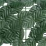 Mettez votre balcon à l'abri des regards avec l'écran verdoyant vidaXL 400x75 cm - Feuilles vert foncé