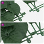 Mettez votre balcon à l'abri des regards avec l'écran verdoyant vidaXL 400x75 cm - Feuilles vert foncé