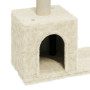 Arbre à chat avec griffoirs en sisal vidaXL - 60 cm Crème