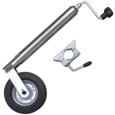 Roue de jauge avec 1 collier fendu vidaXL - 48 mm