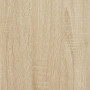 Étagères murales chêne sonoma vidaXL - Ensemble de 2 - 100x15x20cm - Bois ingénierie - Déco moderne
