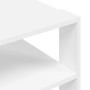 Table basse en bois d'ingénierie, petite table basse carrée vidaXL- Blanc