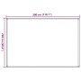 Tapis de tente Beige vidaXL - 250x300 cm : Confort et style pour votre camping!