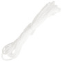 Parasol Blanc PEHD vidaXL : Grand Parasol Triangulaire Moderne