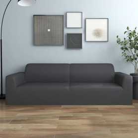 Housse Extensible de Canapé 2 Places Anthracite en Jersey Polyester - Confort et Élégance | vidaXL