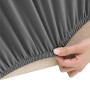 vidaXL Stretchable Sofa Cover for 2 Seater Sofa - Anthracite Jersey Polyester