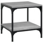 Table d'appoint Bois d'ingénierie vidaXL- 40 x 40 x 40 cm Gris Sonoma