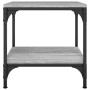 Table d'appoint Bois d'ingénierie vidaXL- 40 x 40 x 40 cm Gris Sonoma