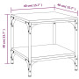 Table d'appoint Bois d'ingénierie vidaXL- 40 x 40 x 40 cm Gris Sonoma