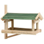 Mangeoire à oiseaux en bois de sapin 35x29,5x21 cm - VidaXL | Achetez en ligne