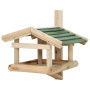 Mangeoire à oiseaux en bois de sapin 35x29,5x21 cm - VidaXL | Achetez en ligne