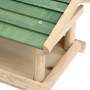Mangeoire à oiseaux en bois de sapin 35x29,5x21 cm - VidaXL | Achetez en ligne