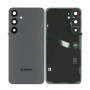 Vitre arrière Samsung Galaxy S24 FE Graphite - Remplacement officiel GH82-35832A - Service Pack S721B